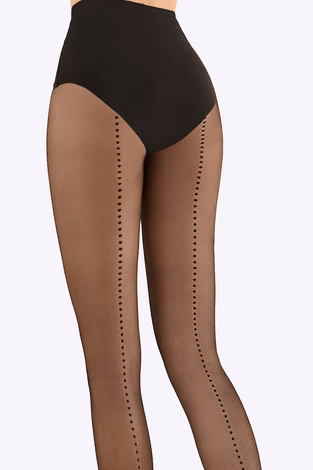 panty met naad van stippen