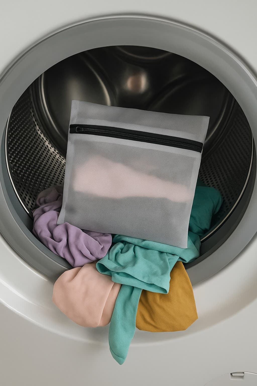 Panty Waszakje met rits