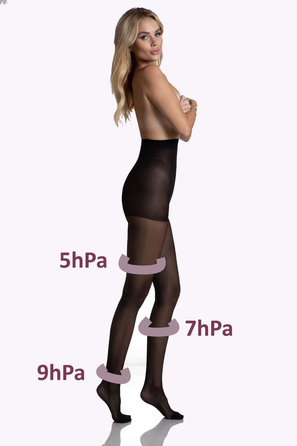 Flytights Stewardess/Compressie Panty - 50 Denier - S/M/L