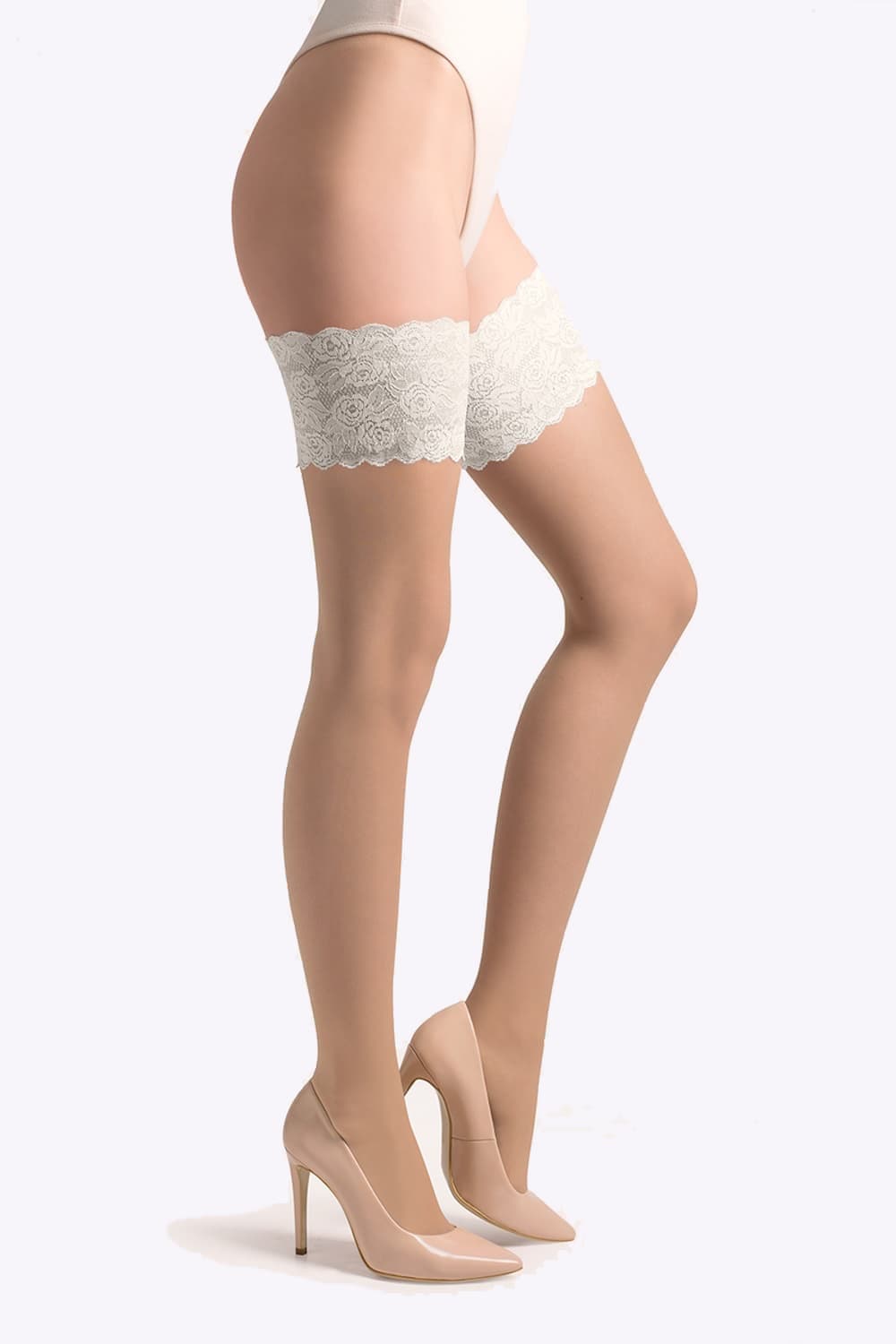 Isabelle Hold-ups - 20 Denier - XS/S - M/L - XL/XXL