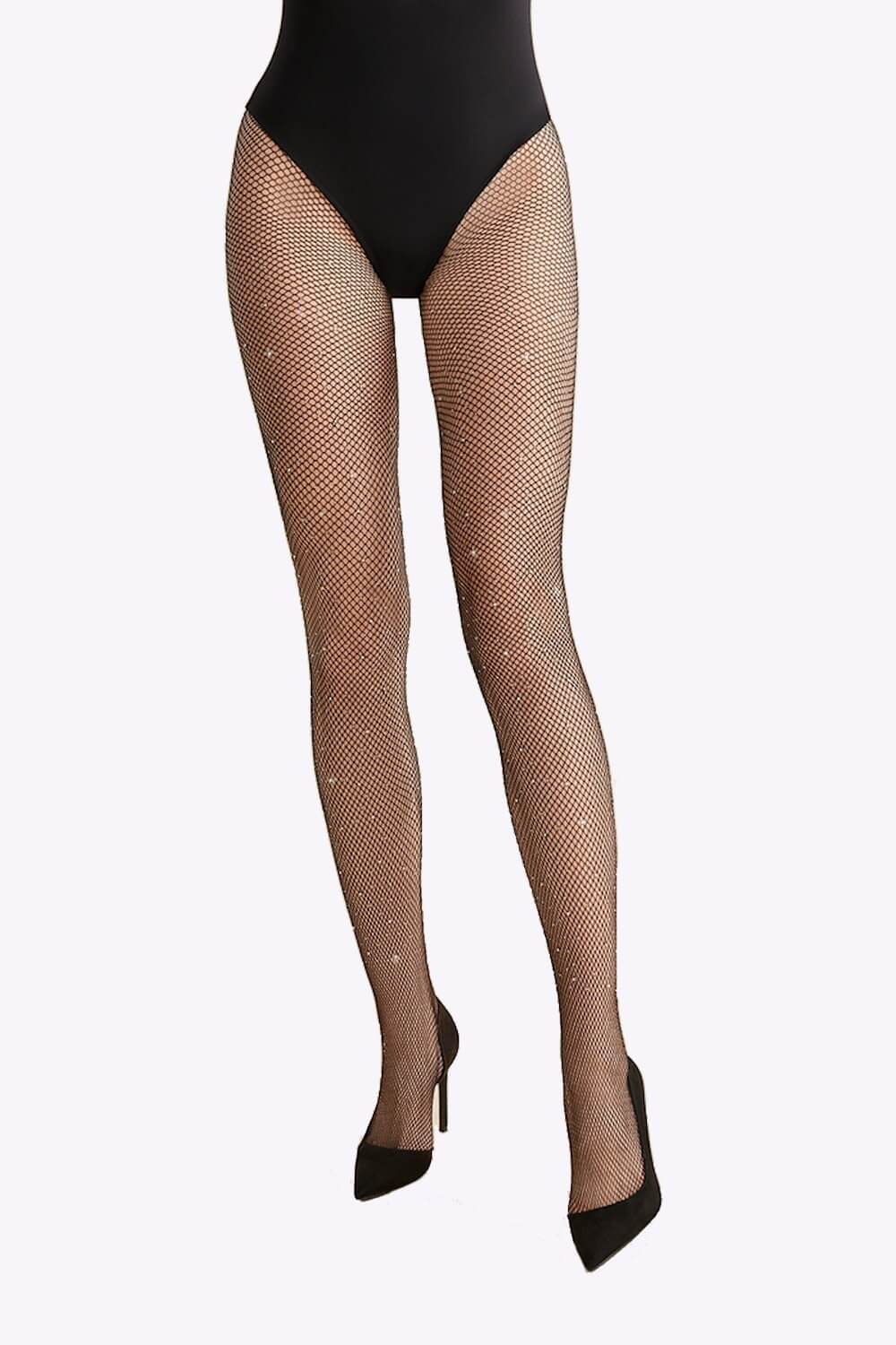 Cristal Kabarette - Fishnet Glitter Panty